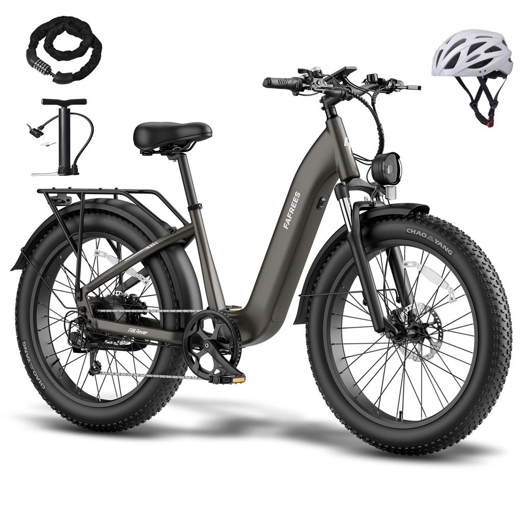 Pedelec mit großem 960 Wh 48 V 20 Ah Akku für lange Touren Produktbild 