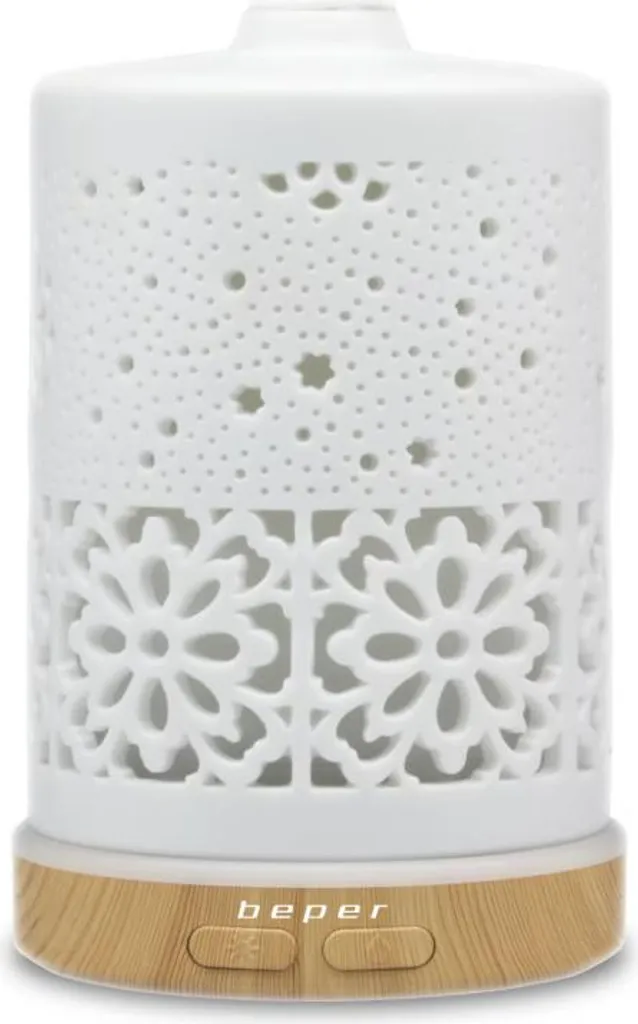 Humidificateur en céramique 70404 avec lampe d'ambiance et brume fine