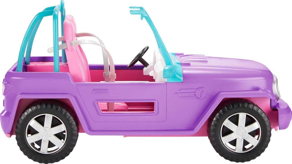 Barbie Jeep de plage, Barbie Accessoires, Barbie Voiture, Image du produit 