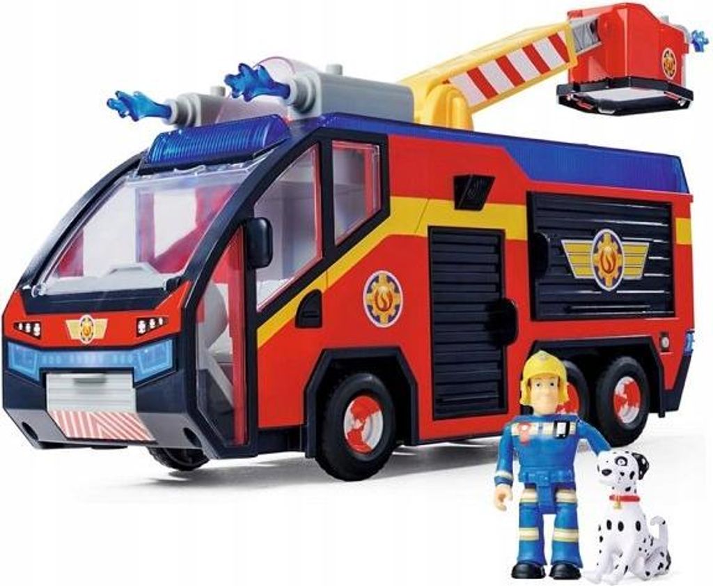 Feuerwehrmann Sam New Jupiter Feuerwehr Feuerwehrauto Produktbild 