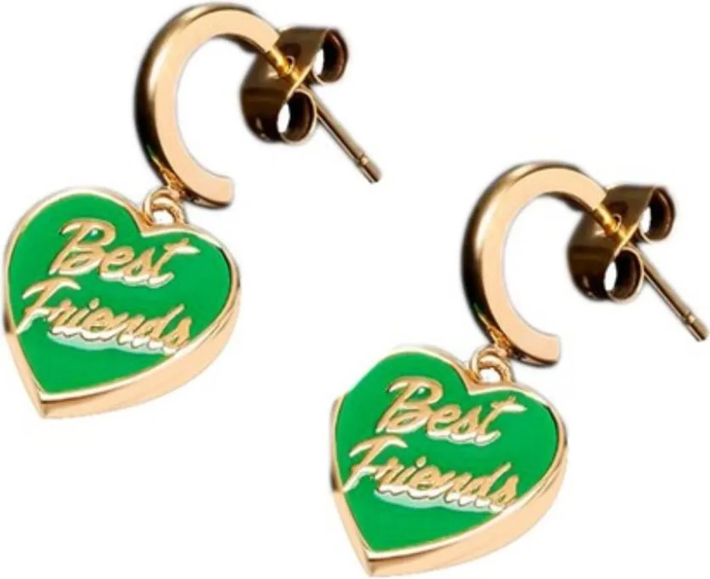 Acquista Orecchini Love Parade Chiara Ferragni J19AVI09 Oro e Verde