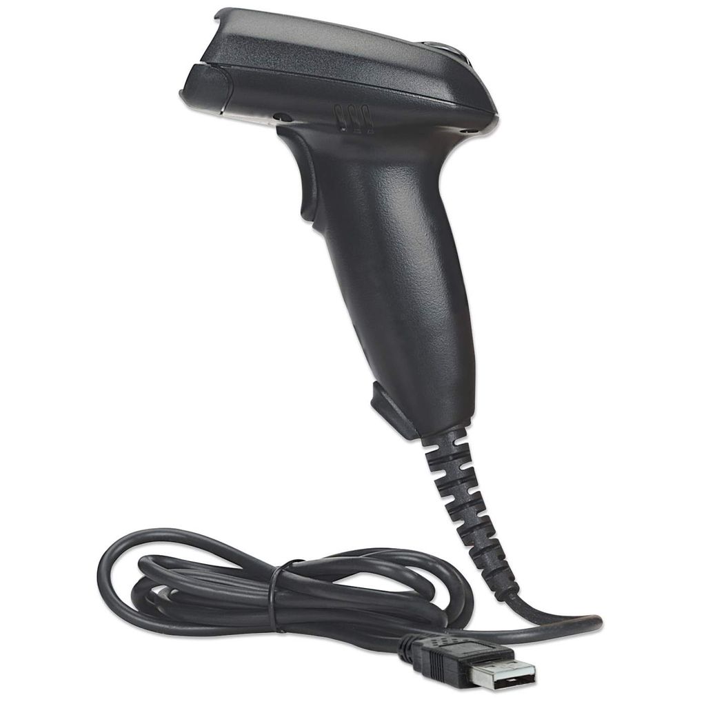MANHATTAN Barcodescanner LongRange CCD USB 100mm schwarz