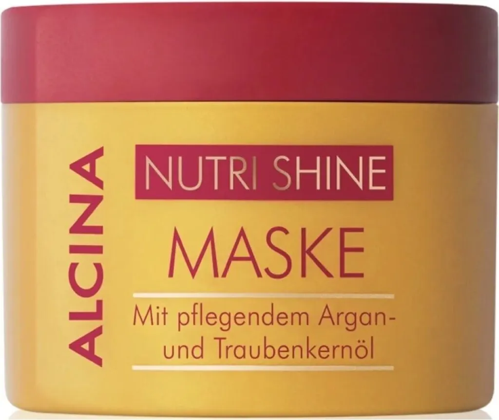 Alcina Nutri Shine Maschera Capelli 200ml - Addio Crespo con Semi d'Uva