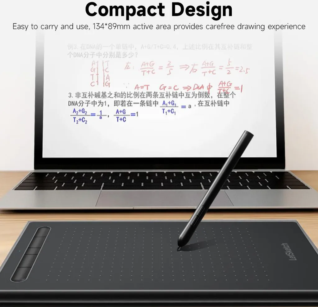 Tablette Graphique WP9622N 8192 Niveaux de Pression et Résolution 5080LPI