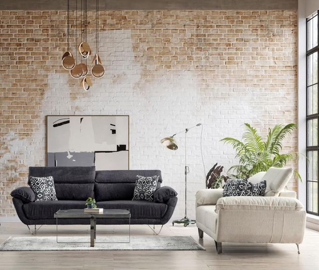 Sofa-Landschaft Gemütliche 3+3 Entspannungssofa Couchgarnitur Sofa Couch