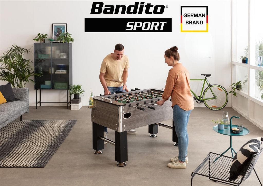 Tischkicker Profi Soccer Deluxe - Holzdekor Produktbild 8