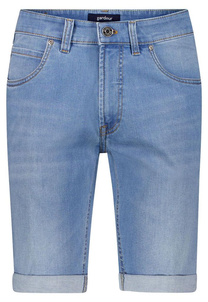 Gardeur Men Herren Hose JOHN-3 - Modern Fit - JOHN-3-471201-7166 - light stone used - Blau Größe 24