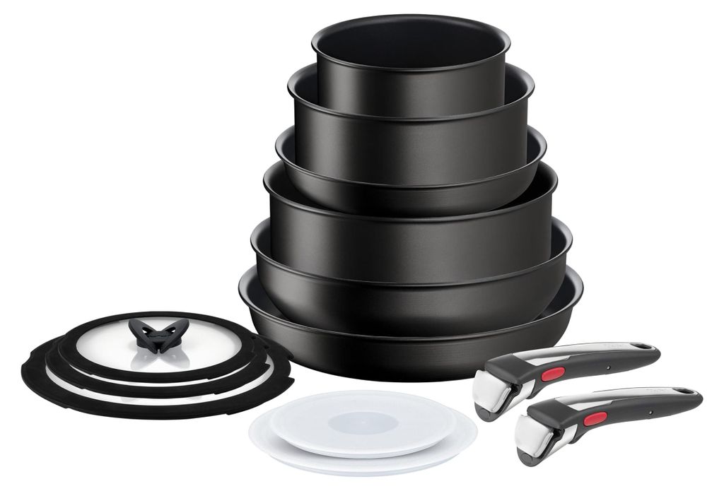Tefal Ingenio Unlimited L39592, Frittierset, Schwarz, Produktbild 