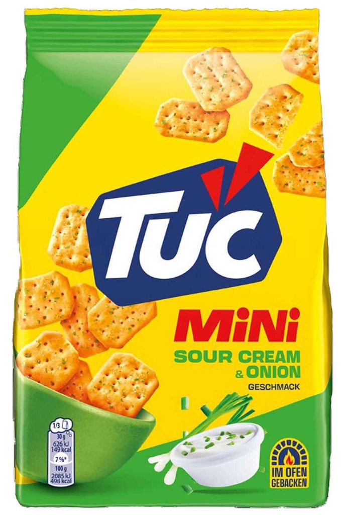 TUC Mini Sour Cream Onion Mini cracker croustillant plaisir Image du produit 