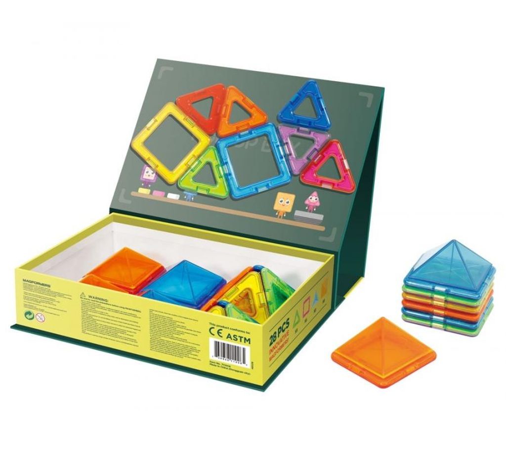 Magformers Pop-up-Box mit 28 Teilen