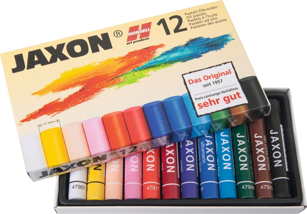 Jaxon pastelové olejové pastely sada 12 kusů Obrázek produktu 