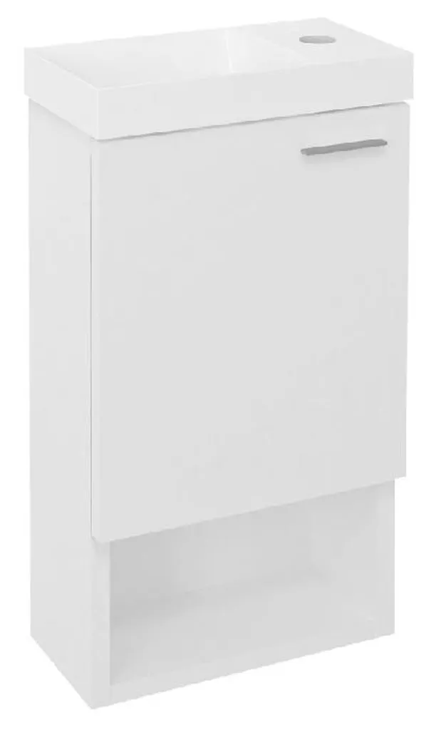 Lavabo Sapho Latus blanc brillant 300x530x165 mm LT711-3030 pour salle de bain