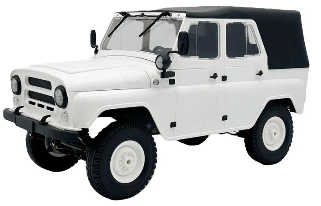 Buggy Télécommandé 4x4 Tout-Terrain Blanc 1B - Voiture Radio-Pilotée