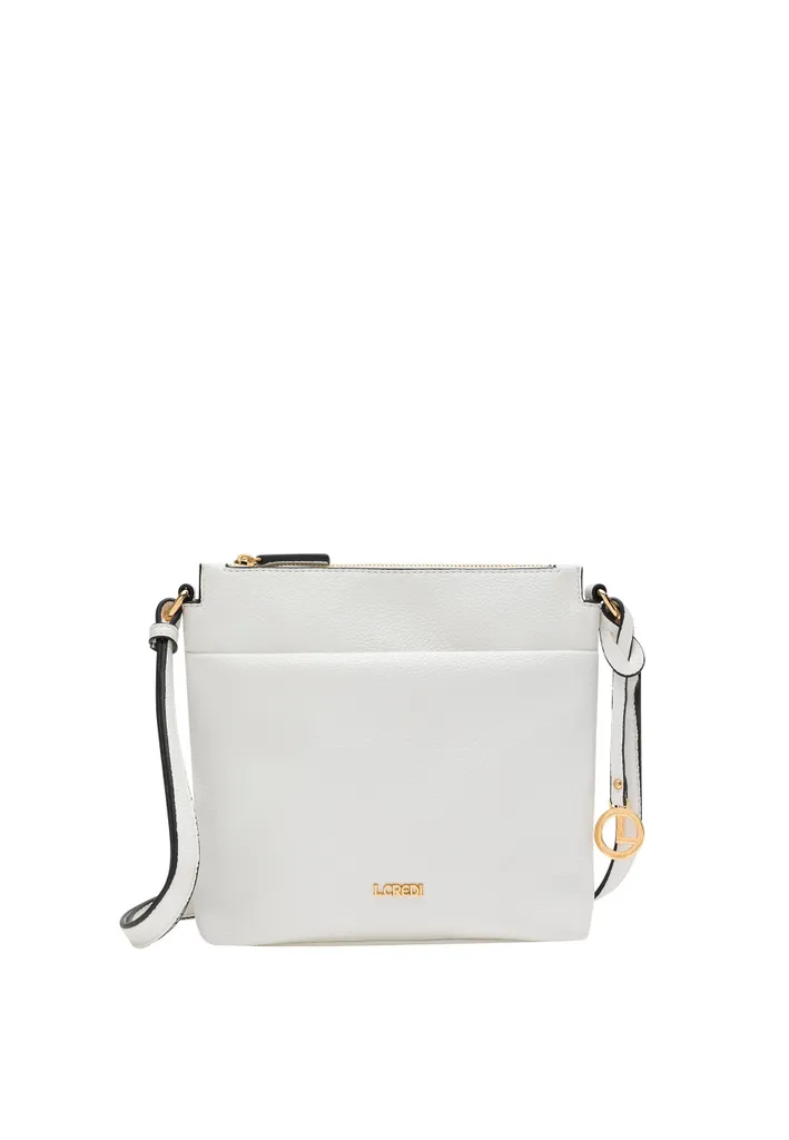 Sac à épaule L.CREDI Ella Crossbodybag blanc en simili cuir élégant