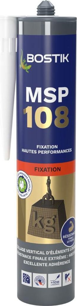 Kartusche Bostik Spachtel MSP108 Weiß 290 ml - 30133127 Produktbild 