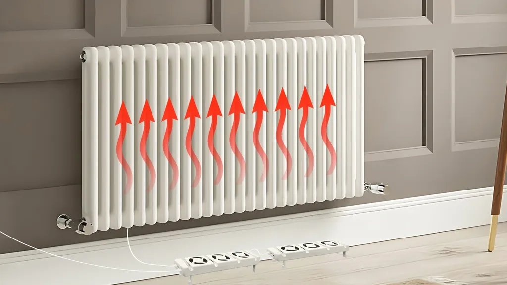 Optimiser la diffusion de chaleur : ventilateur de radiateur Mono Set