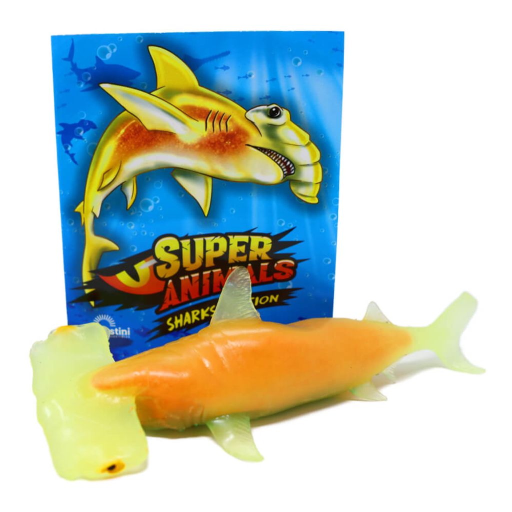 Mikela Make-up-Tasche „Shark Style 2“ – Süßes Hai-Motiv, 25 X 17 Cm (Geschenk Für Hai-Liebhaber)