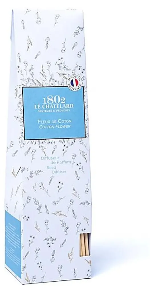 Diffuseur de Parfum pour Chambre Fleur de Coton 100ml - Cocooning Zen