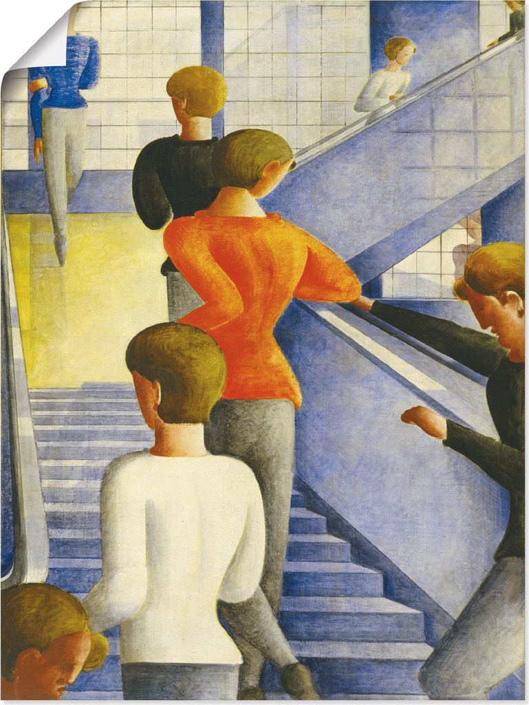 ARTland Poster Bauhaustreppe. 1932 Größe: 60x80 cm