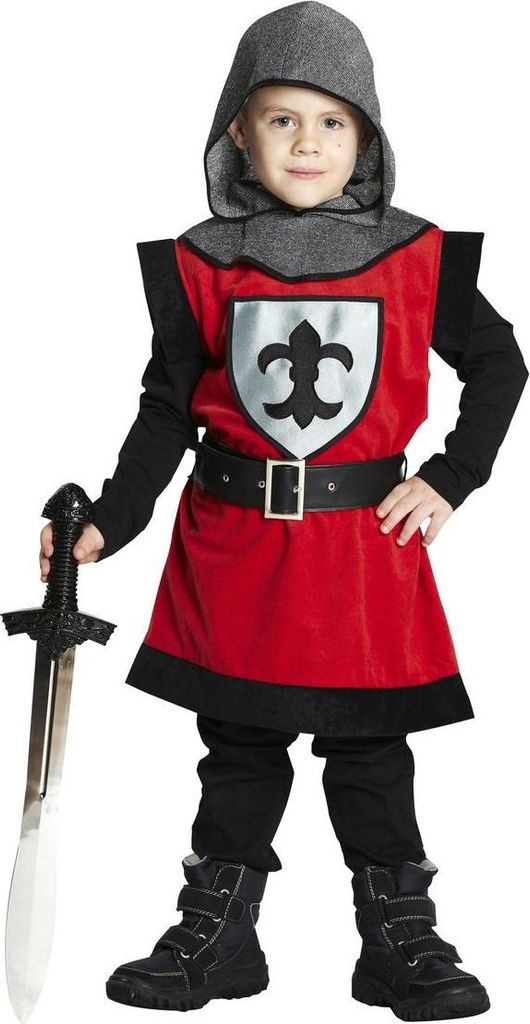 Ritter Kinder Karneval Fasching Kostüm 128 Produktbild 