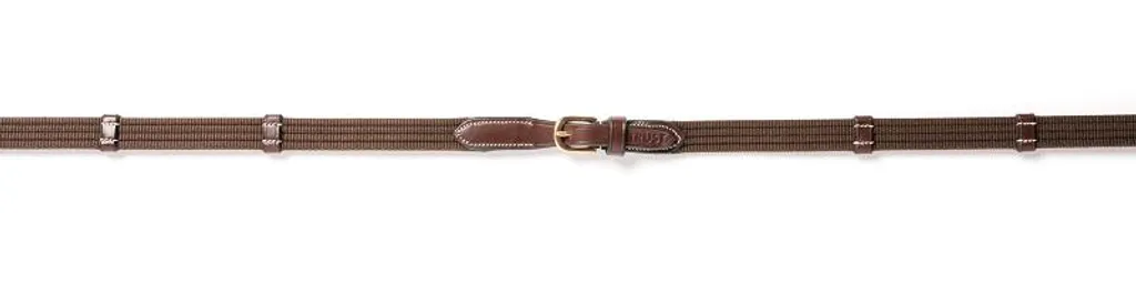 Trêles de dressage Trust Deauville cuir 9 sangles pour contact doux