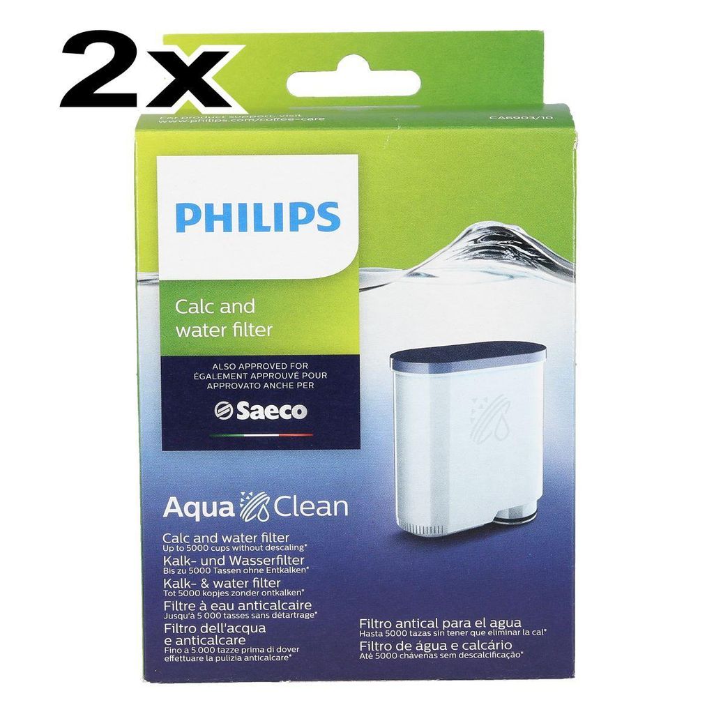 für Saeco und Philips Kaffeevollautomaten Philips AquaClean Wasserfilter 