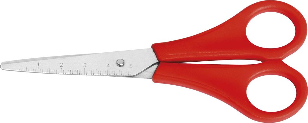 Westcott Kinderschere E-21594 00 13cm 5 Zoll spitz ro Produktbild 