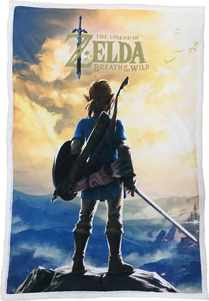 Pyramid The Legend Of Zelda Botw Link Fleecedecke One Size