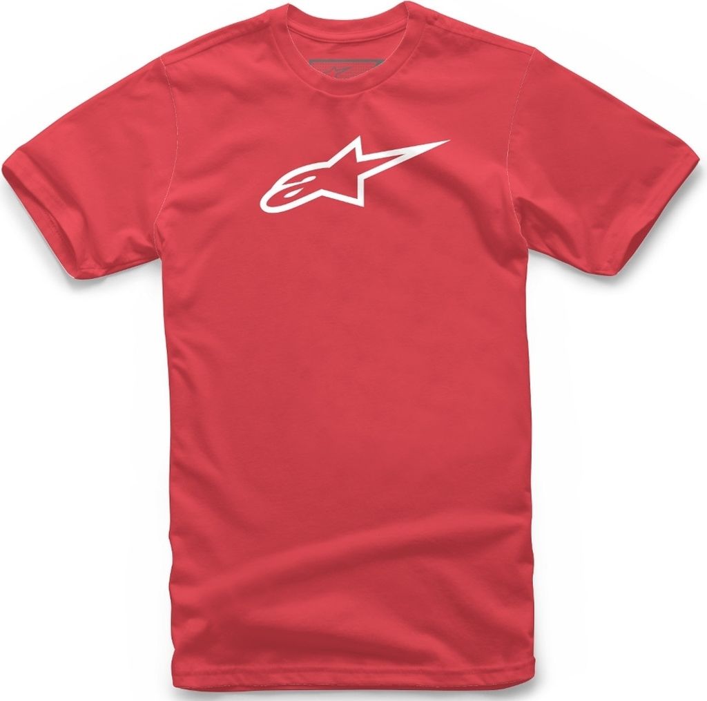 Alpinestars Ageless Classic T-Shirt (Red/White,L)
