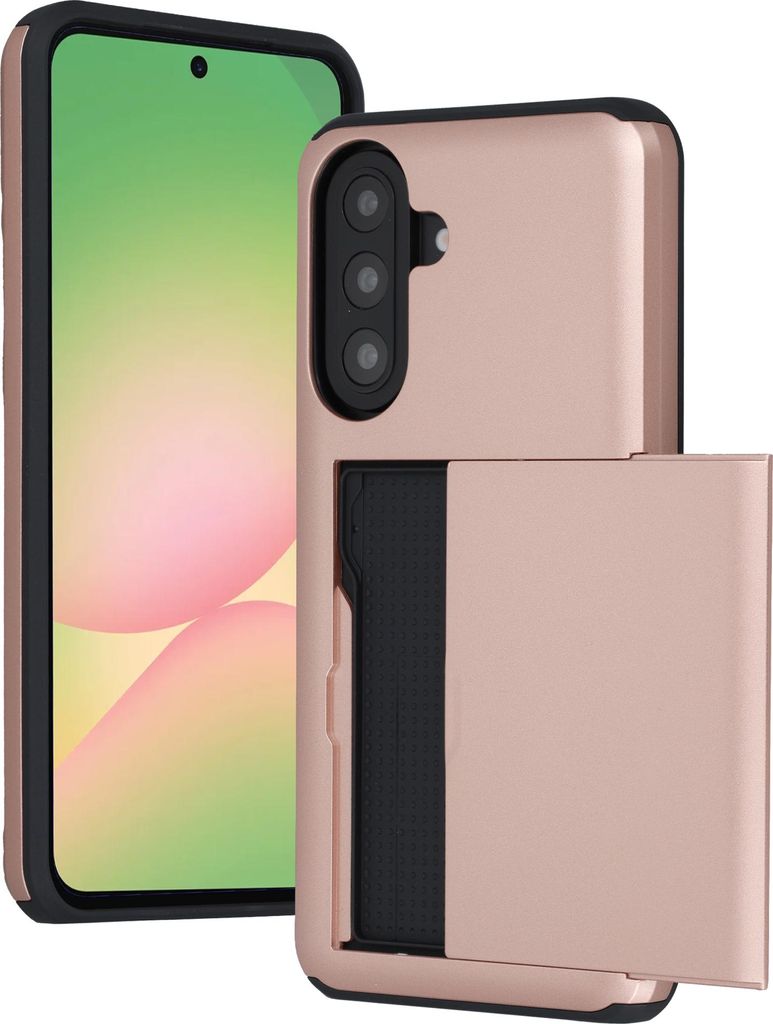 imoshion Backcover mit Kartenhalter für das Samsung Galaxy A57 (5G) – Roségold