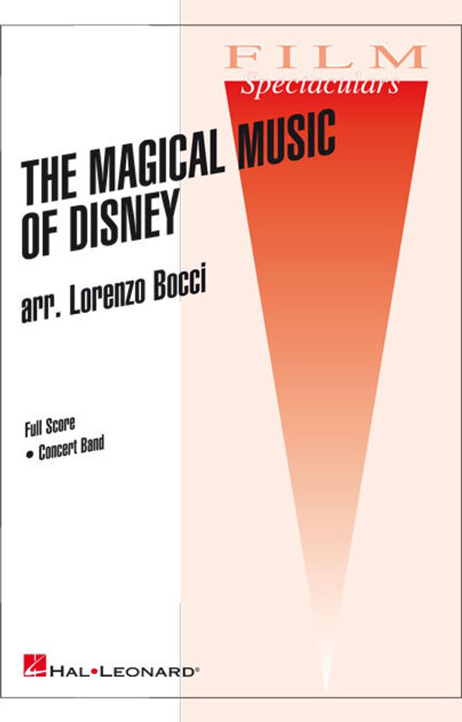 The magical Music of Disney for concert band full score