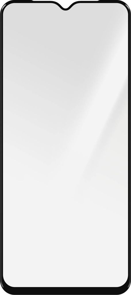 Premium Glas-Schutzfolie für Samsung Galaxy A13 4G – Rand Schwarz