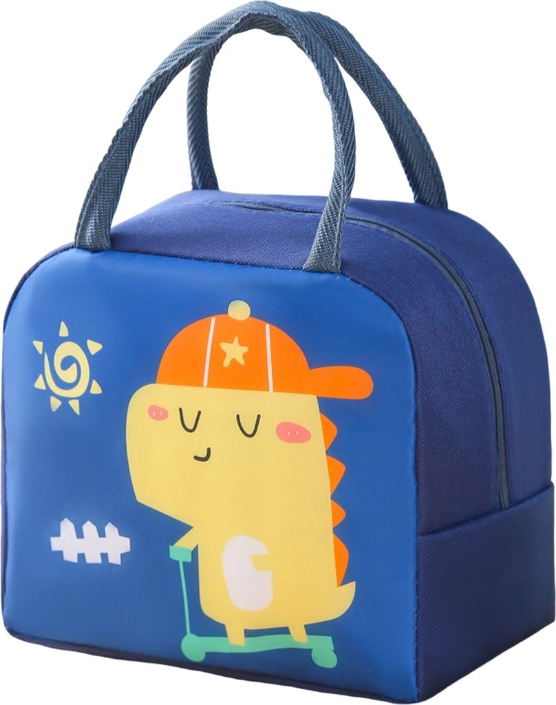 Isolierte Lunchtasche mit süßem Tiermuster, stabiler Griff, hält Lebensmittel stundenlang frisch, tragbare Thermo-Lunchtasche für Frauen und Ki...