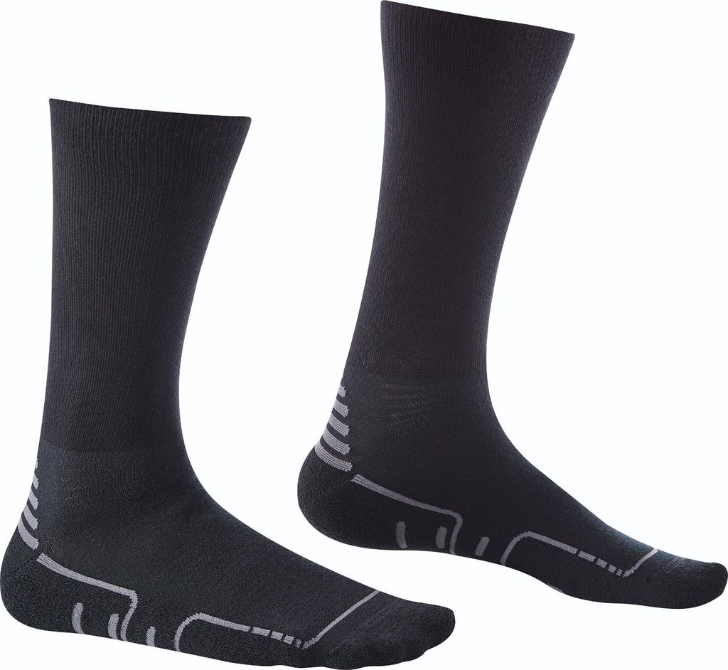 RUNNEX ESD-Wintersocken, Schwarz/Grau