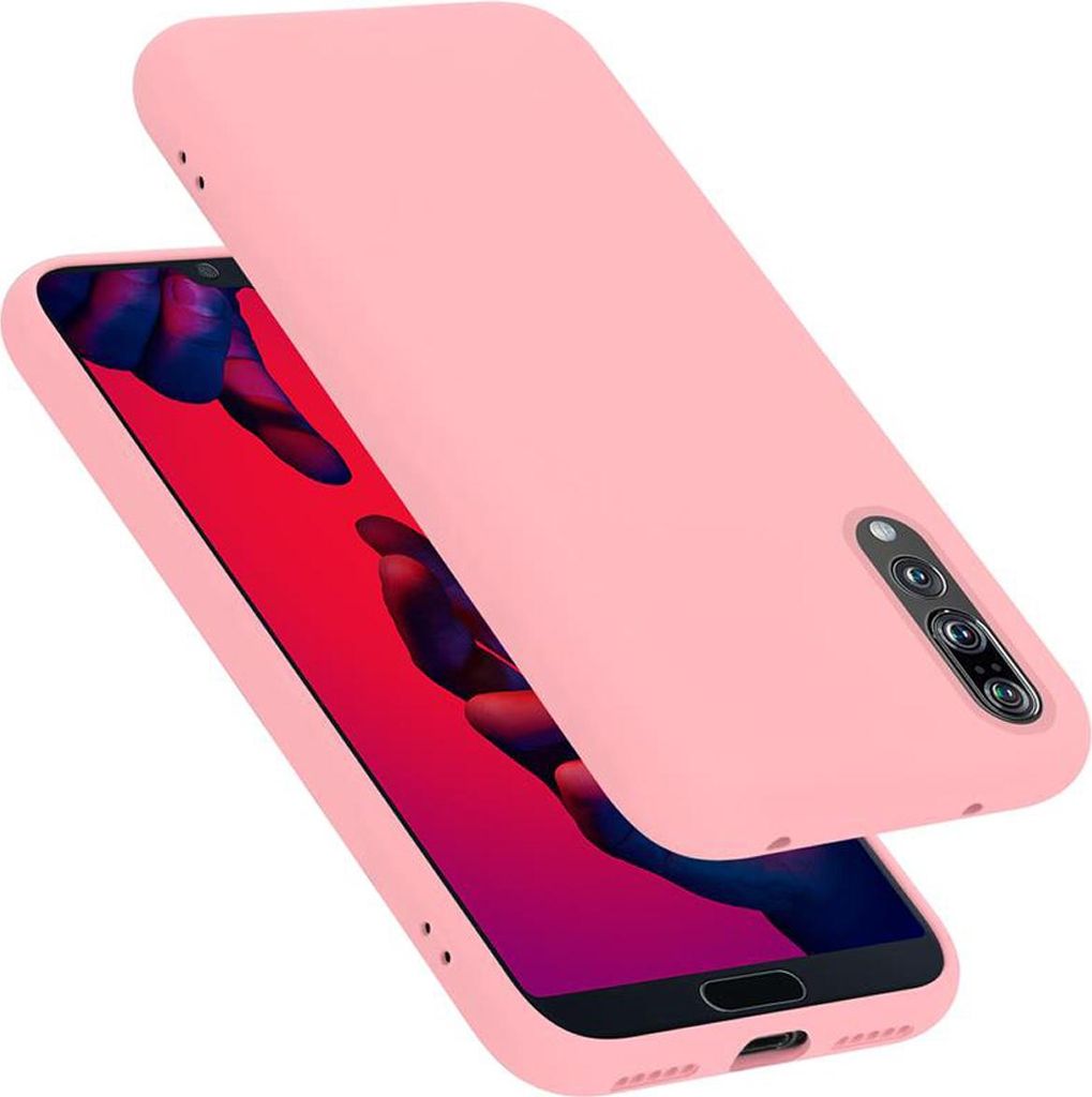 Cadorabo Schutzhülle für Huawei P20 PRO / P20 PLUS Hülle in Rosa Handyhülle Case Cover TPU Etui
