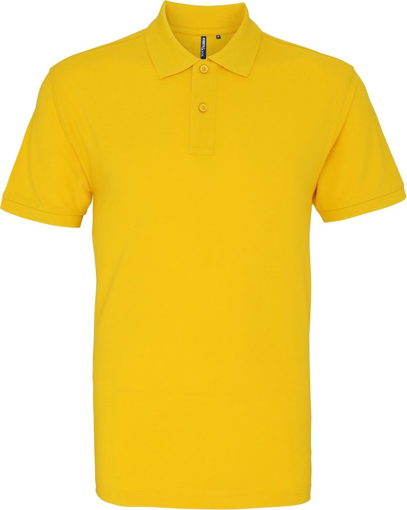 Asquith & Fox Herren Polo-Shirt, Kurzarm RW3471 (3XL) (Sonnenblumengelb)