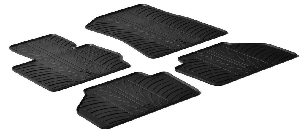 Maßgeschneiderte Gummifußmatten-Set passend für BMW X3 F25