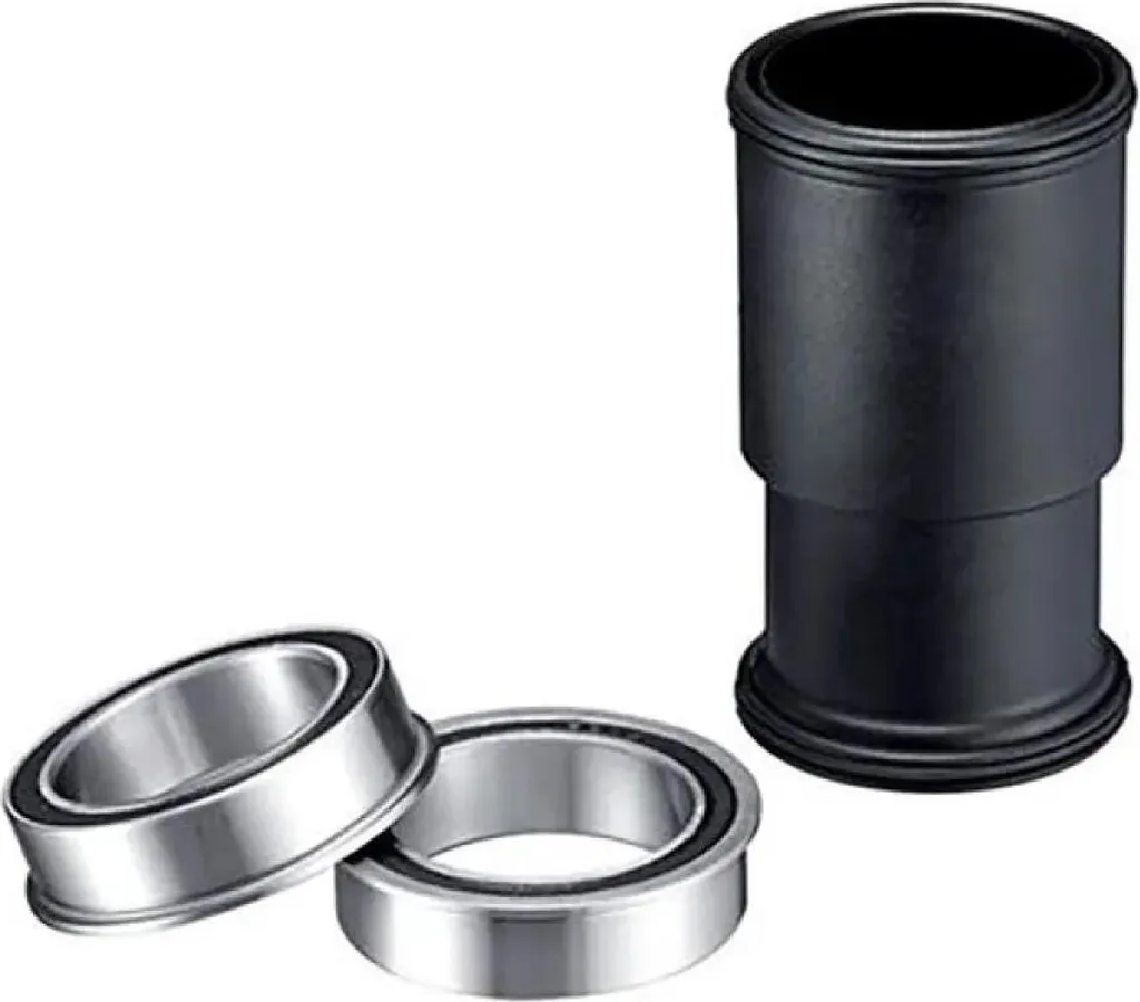 Boîtier de pédalier e*thirteen BB89.5 BB92 BB107 BB121 axe 30mm noir - 2