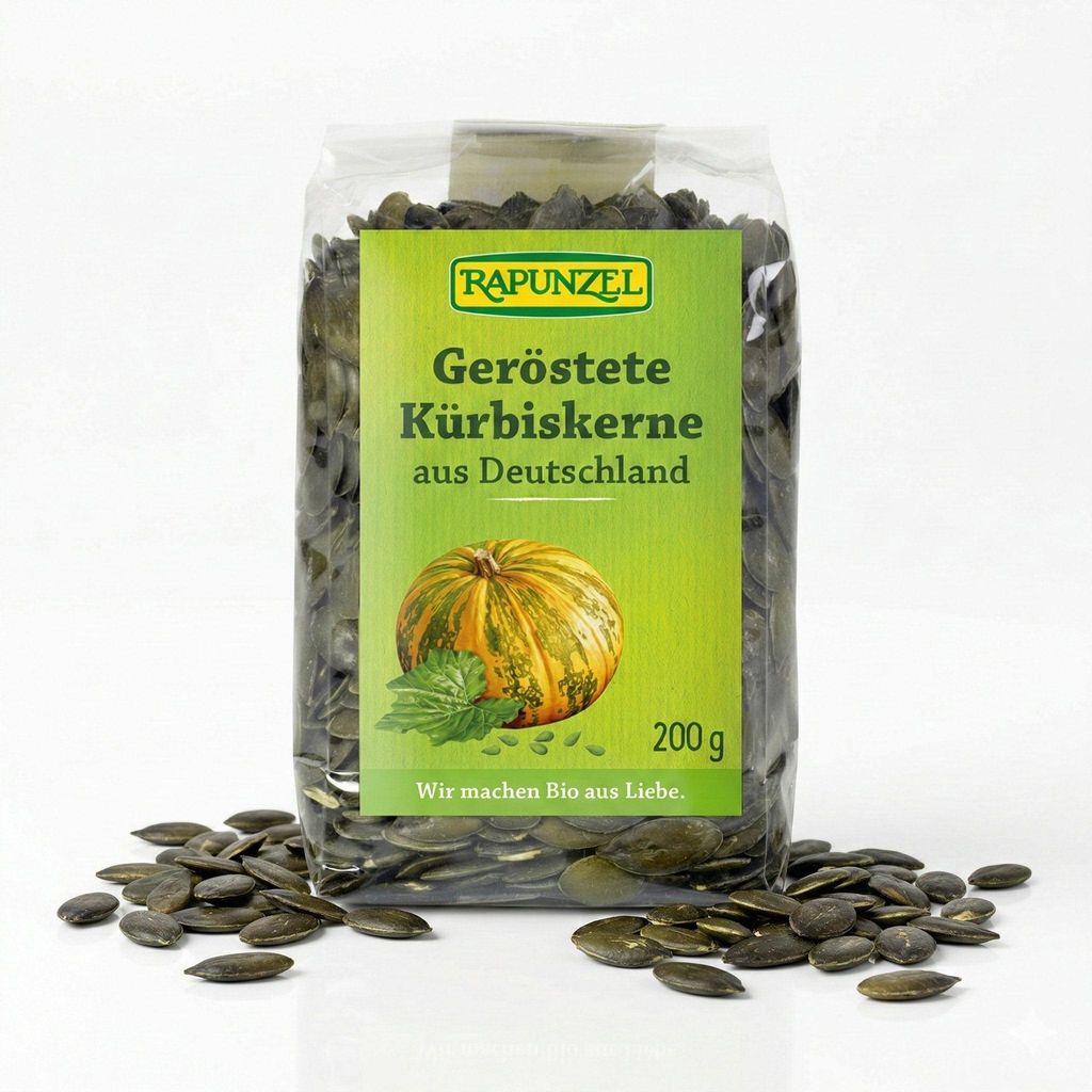 Rapunzel  Kürbiskerne geröstet - 200g - 1 Beutel Produktbild 