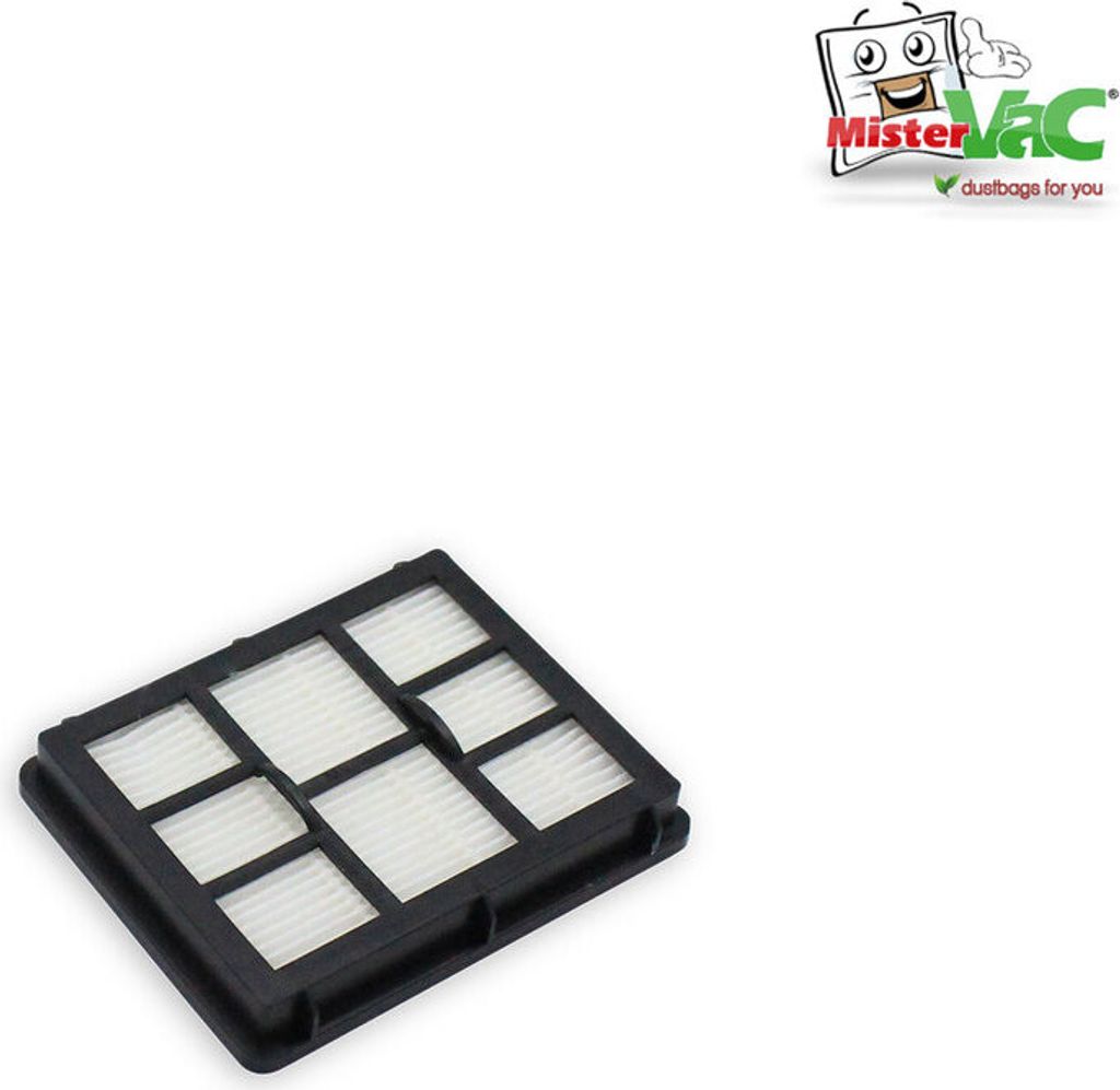 MisterVac Staubsaugerfilter Hepa Filter Ersatzfilter kompatibel mit WKM CVC-850.1R