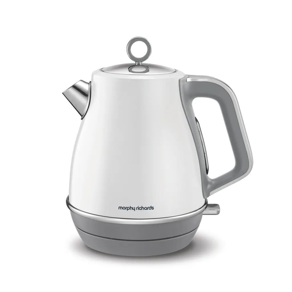 Bouilloire électrique en métal blanc Morphy Richards pour thé et café - 6
