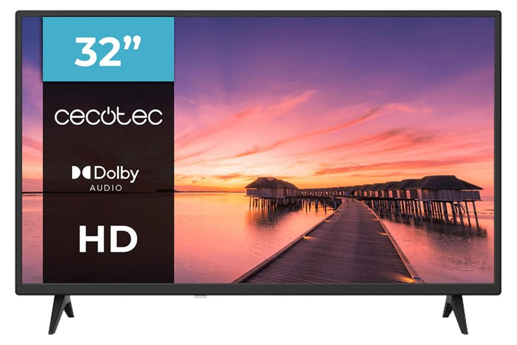 Cecotec 02613, 81,3 cm (32"), 1366 x 768 Pixel, HD, LCD, Produktbild 