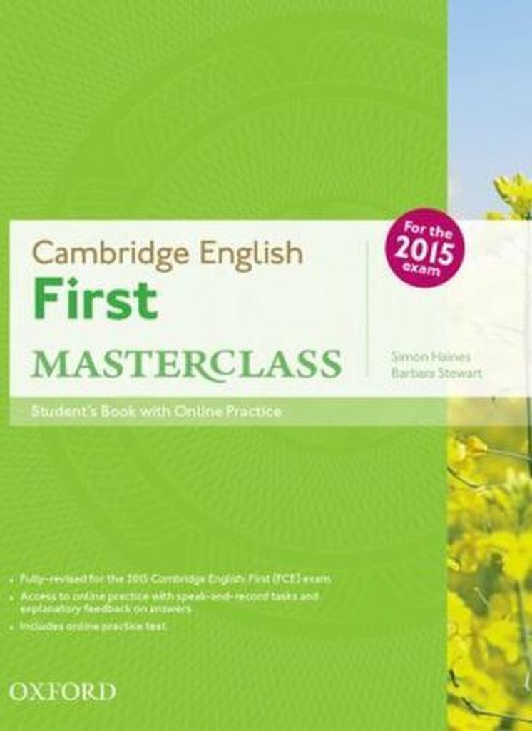 Cambridge English: First Masterclass: Student's Book and Online Practice Pack