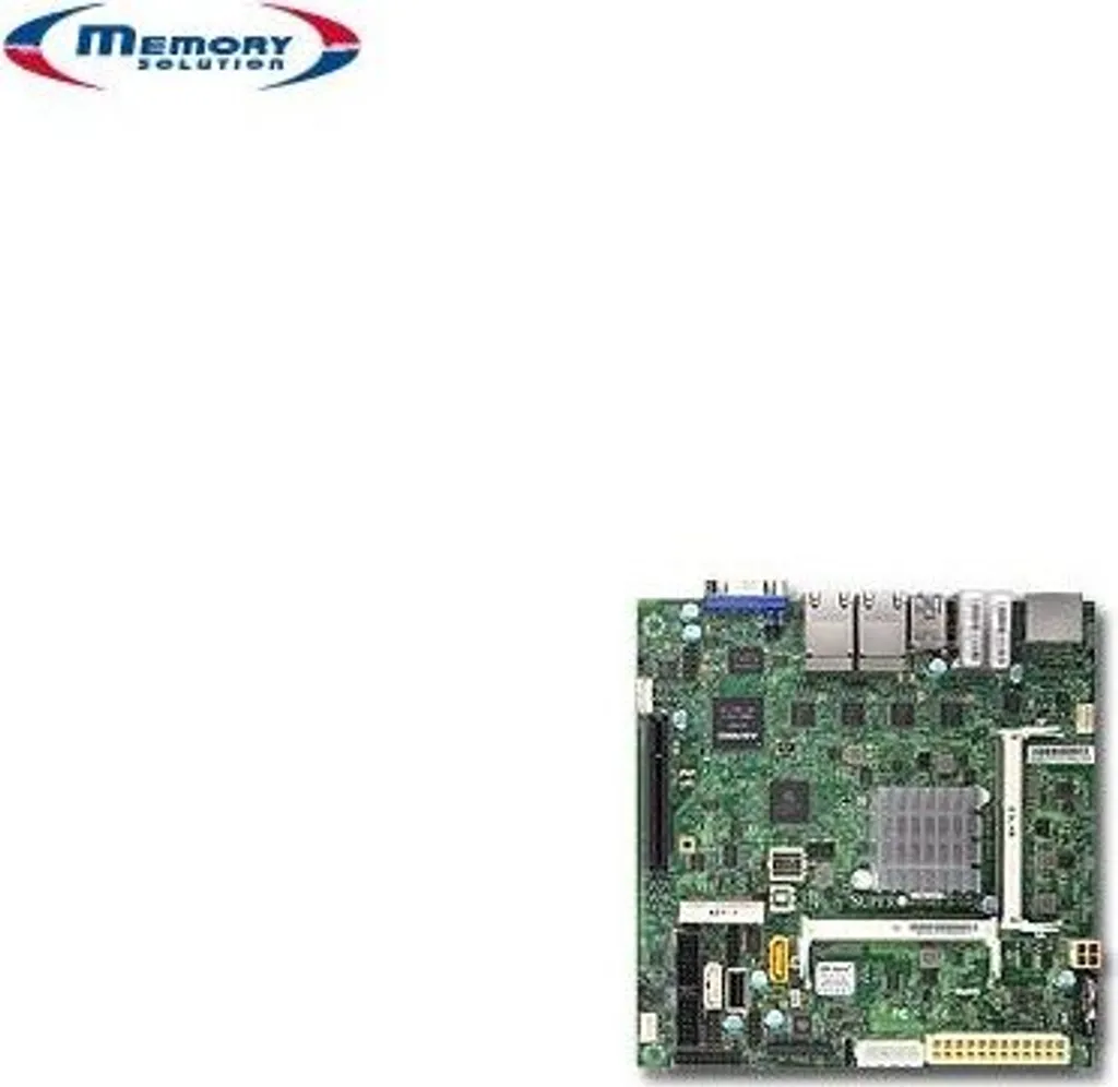 Carte Mère Mini-ITX Supermicro X11SBA-LN4F pour Serveur et IoT Fanless