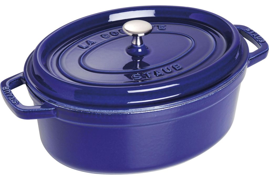Staub 40510-288-0, 4,2 l, Blau, Eisenguss, Emaille, Keramik, Gas, Halogen, Induktion, 260 °C