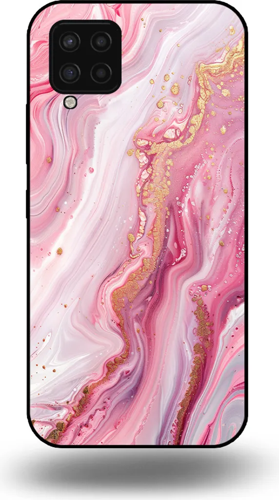 Custodia Samsung Galaxy A42 5G Marmo Rosa | Cover TPU Antiurto Smartphonica