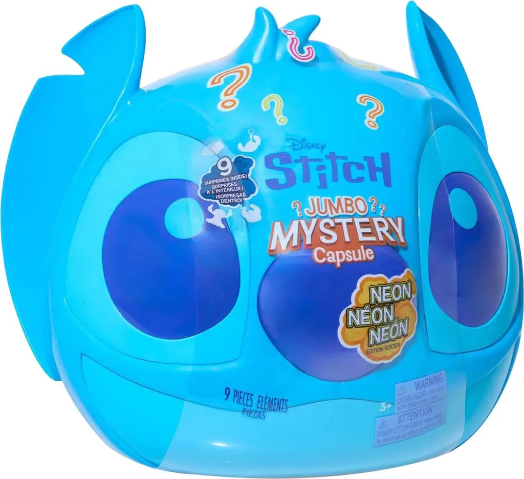 Stitch capsule Jumbo mystère et ses 9 surprises exclusives Disney