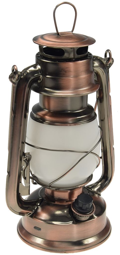 LED Akku Camping Laterne CT-Copper Pro ØxH 12x23,5cm USB-C Produktbild 
