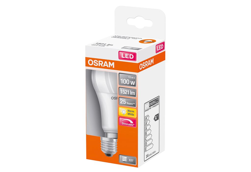 OSRAM 4058075433823 OSRAM LED-Lampe LED SUPERSTAR CLASSIC A Image du produit 