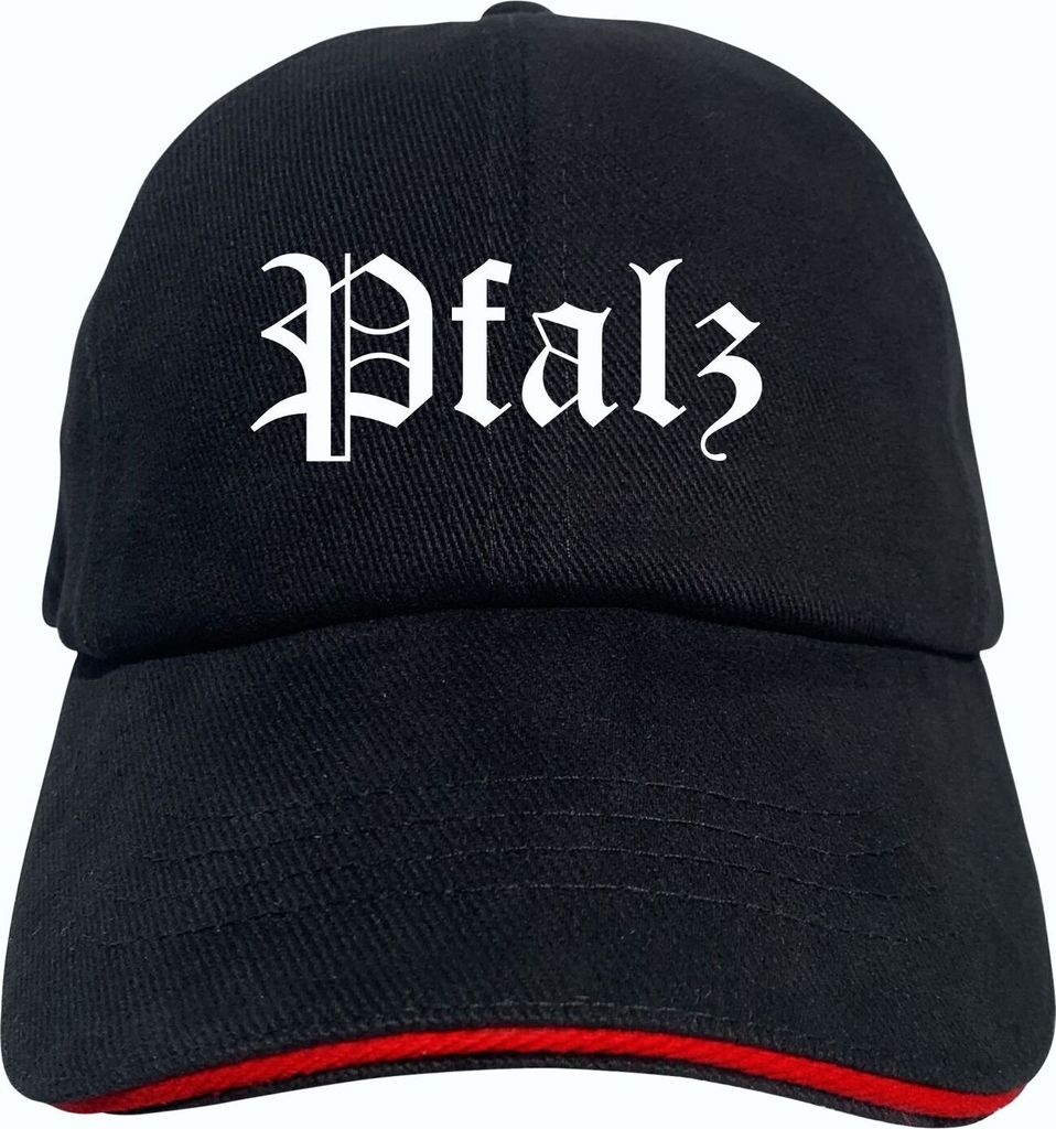 Pfalz Cappy - Altdeutsch bedruckt - Schirmmütze - Produktbild 